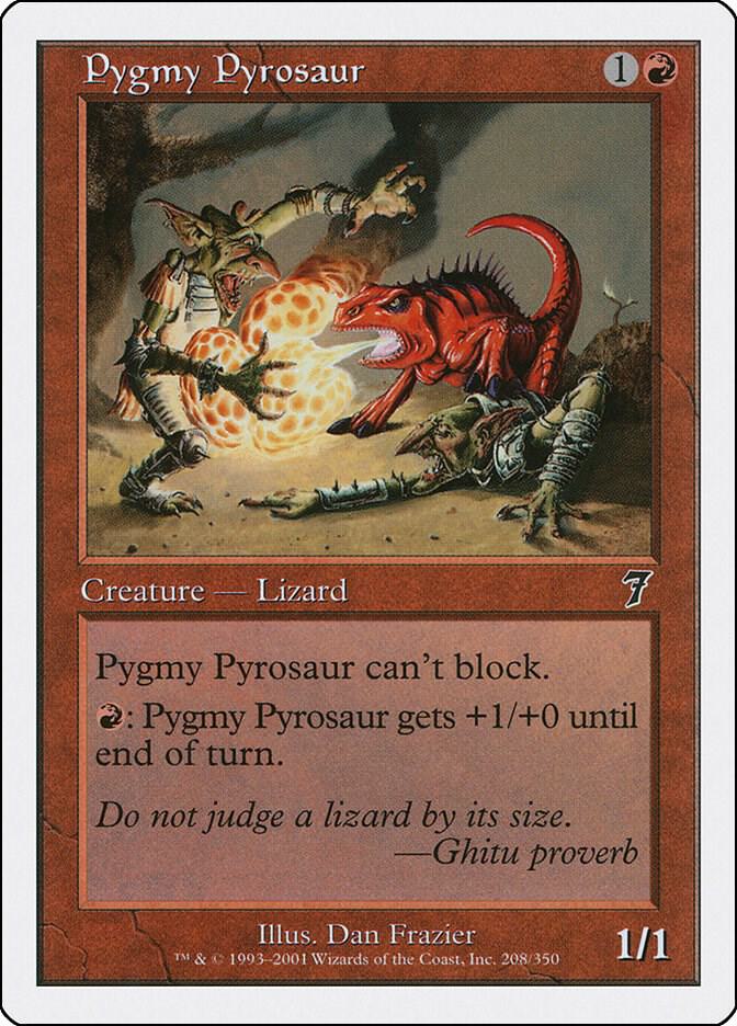 Pygmy Pyrosaur 208 (7th Edition)  | Good Games Adelaide SA