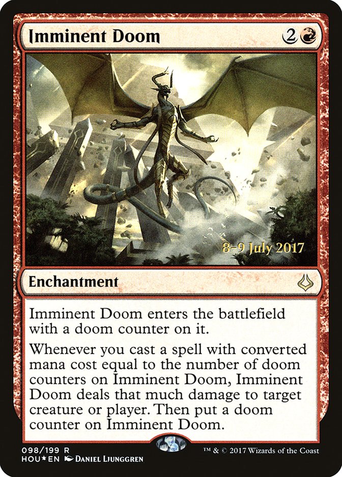 Imminent Doom [Hour of Devastation Promos] | Good Games Adelaide SA