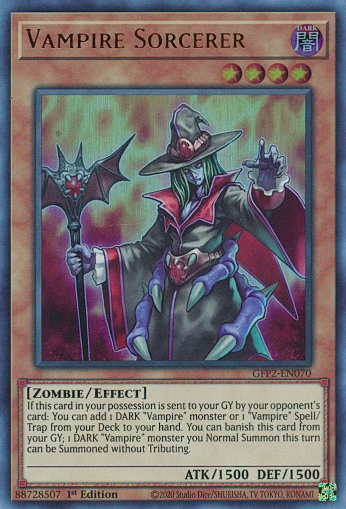 Vampire Sorcerer [GFP2-EN070] Ultra Rare | Good Games Adelaide SA