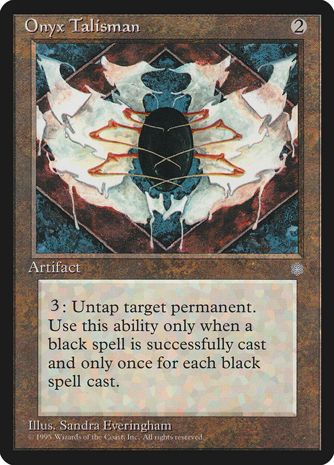 Onyx Talisman  (Ice Age)  | Good Games Adelaide SA