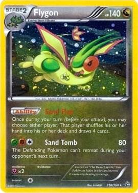 Flygon 110 160 Cosmos Holo 110/160 (Blister Exclusives)  - Holofoil | Good Games Adelaide SA