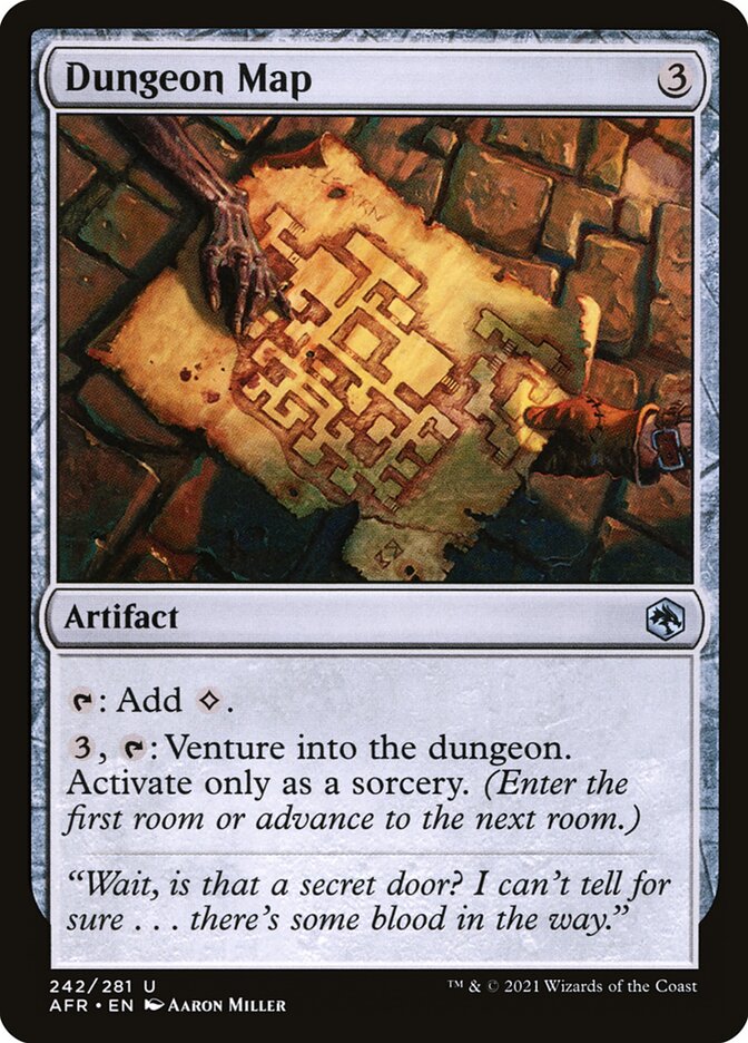 Dungeon Map 242 (Adventures in the Forgotten Realms)  | Good Games Adelaide SA