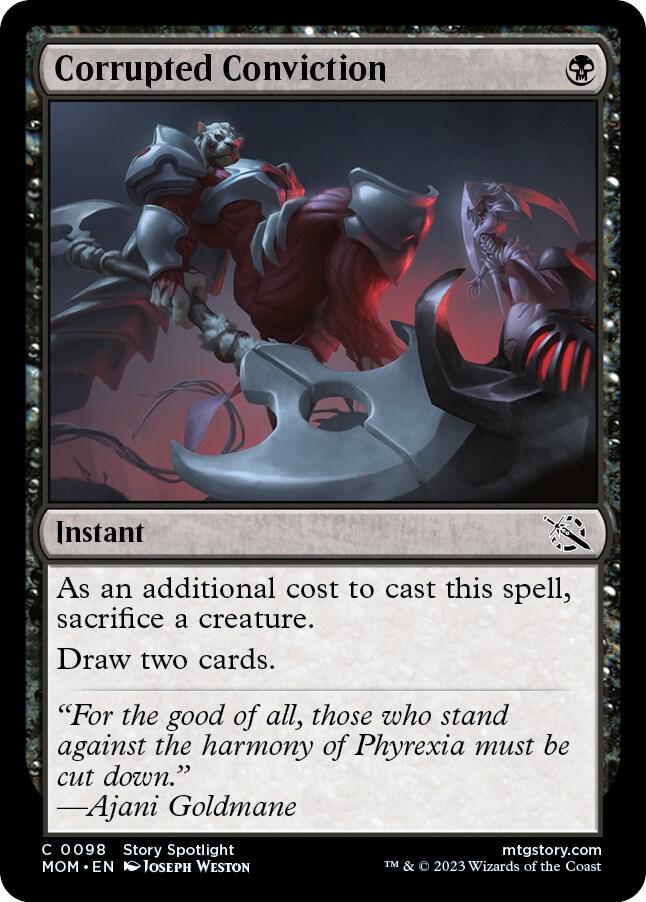 Corrupted Conviction 98 (March of the Machine)  - Foil | Good Games Adelaide SA