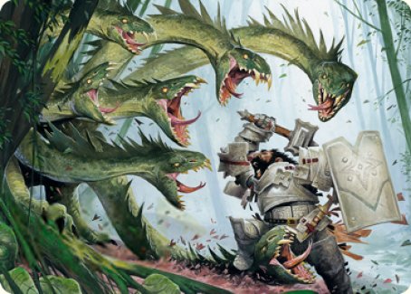 Lair of the Hydra Art Card [Dungeons & Dragons: Adventures in the Forgotten Realms Art Series] | Good Games Adelaide SA