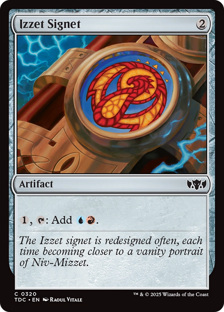 Izzet Signet [Tarkir: Dragonstorm Commander] | Good Games Adelaide SA