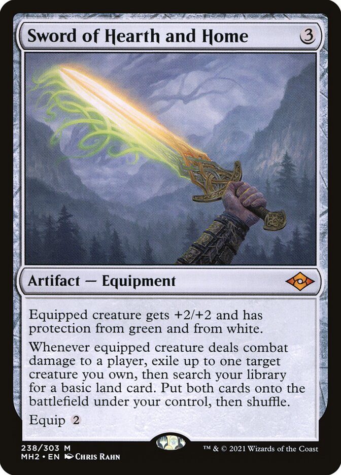 Sword of Hearth and Home 238 (Modern Horizons 2)  - Foil | Good Games Adelaide SA
