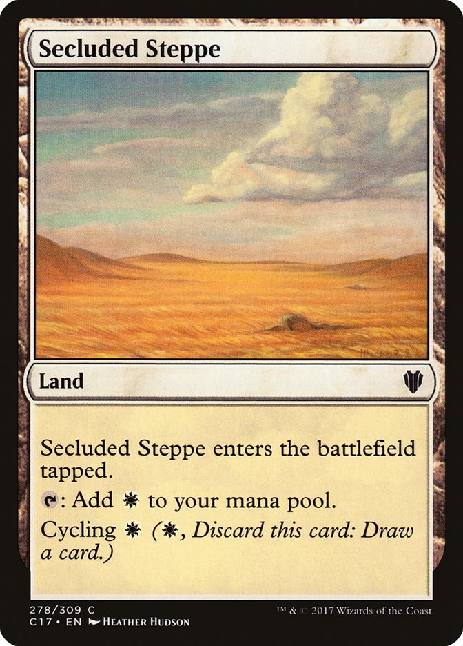 Secluded Steppe [Commander 2017] | Good Games Adelaide SA