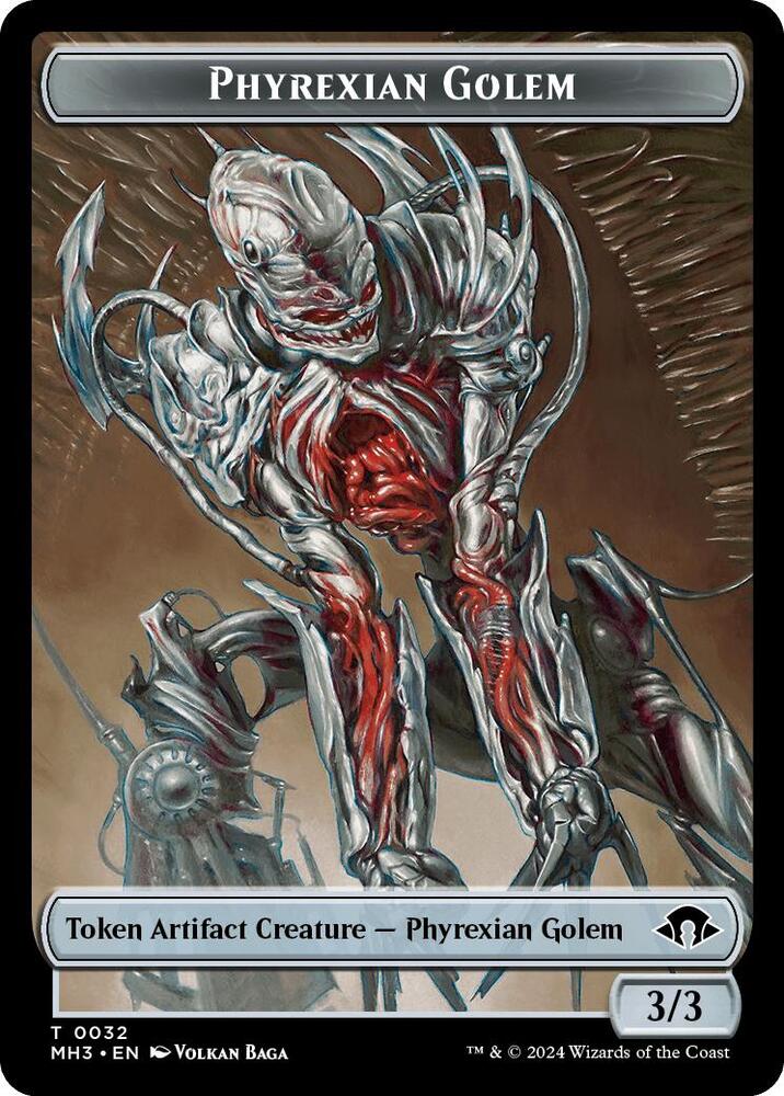 Phyrexian Golem Token 32 (Modern Horizons 3)  | Good Games Adelaide SA