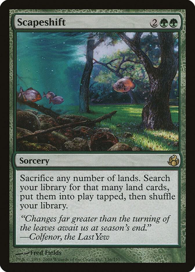 Scapeshift 136 (Morningtide)  - Foil | Good Games Adelaide SA