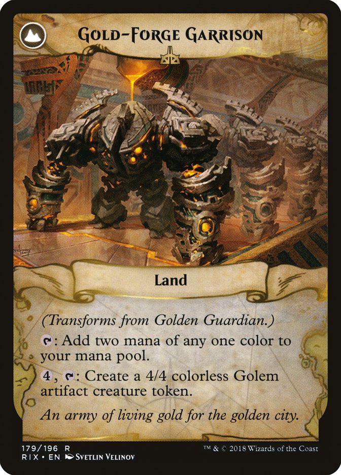 Golden Guardian [Rivals of Ixalan] | Good Games Adelaide SA
