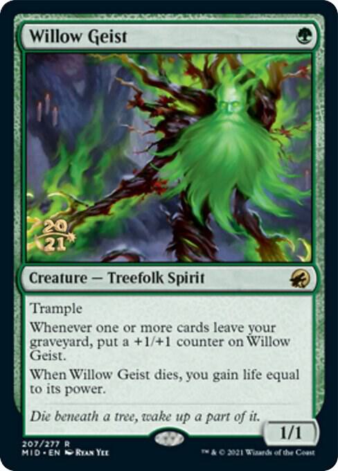 Willow Geist 207 (Prerelease Cards)  - Foil | Good Games Adelaide SA