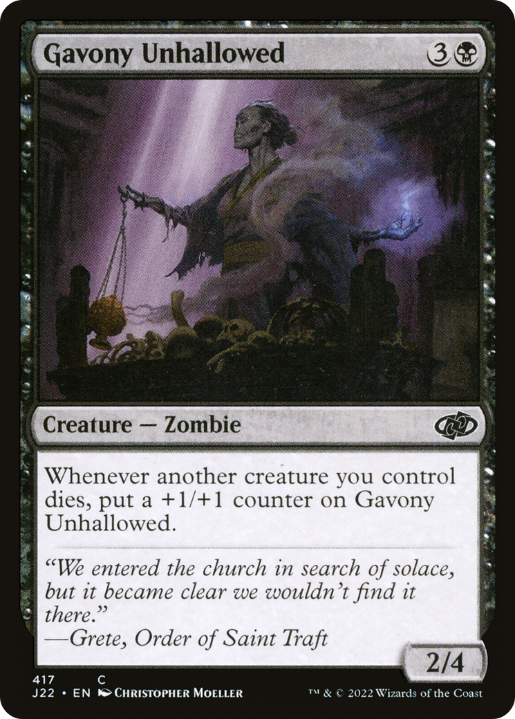 Gavony Unhallowed [Jumpstart 2022] | Good Games Adelaide SA