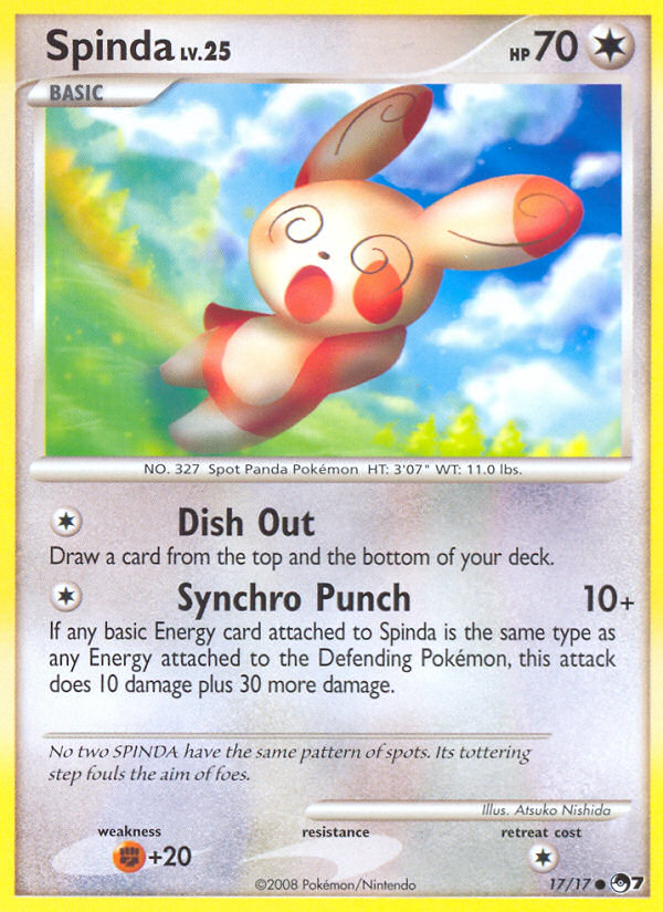 Spinda (17/17) [POP Series 7] | Good Games Adelaide SA