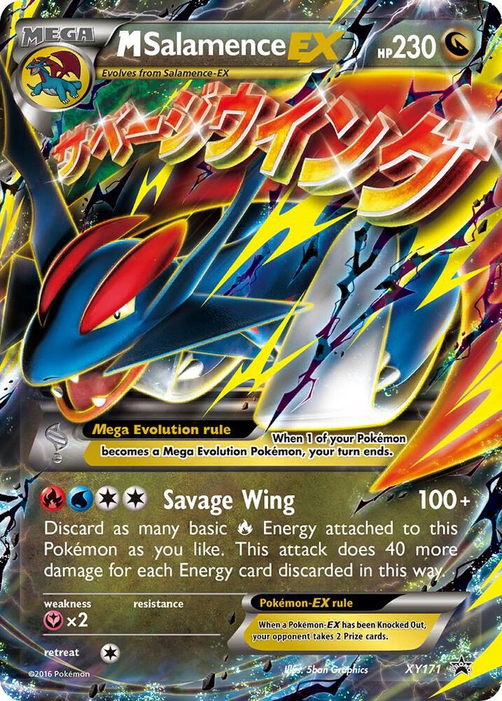 M Salamence EX XY171 (XY Promos)  - Holofoil | Good Games Adelaide SA