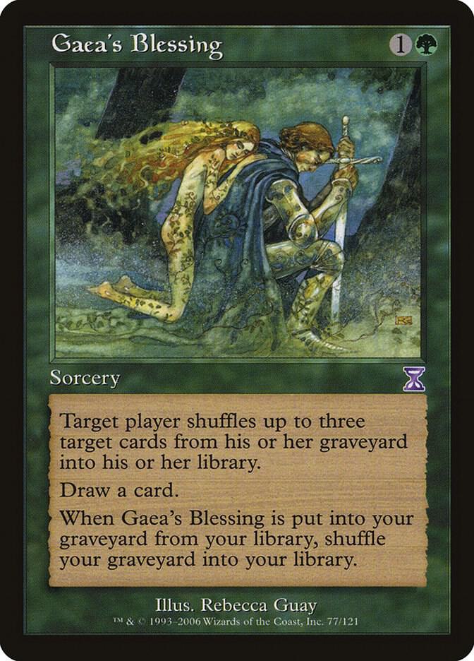 Gaea's Blessing 77 (Timeshifted)  - Foil | Good Games Adelaide SA