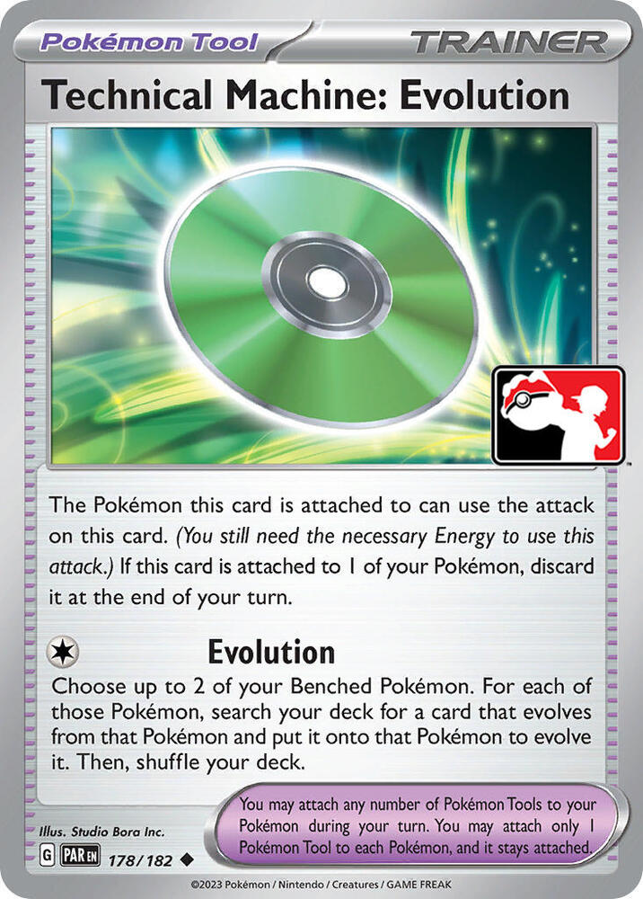 Technical Machine Evolution Series 5/6 178/182 (Prize Pack Series Cards)  - Holofoil | Good Games Adelaide SA