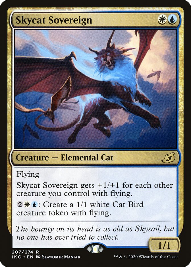 Skycat Sovereign 207 (Ikoria: Lair of Behemoths)  - Foil | Good Games Adelaide SA