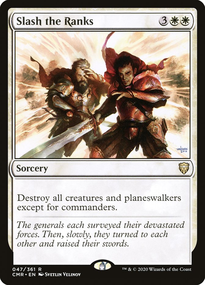 Slash the Ranks 47 (Commander Legends)  - Foil | Good Games Adelaide SA