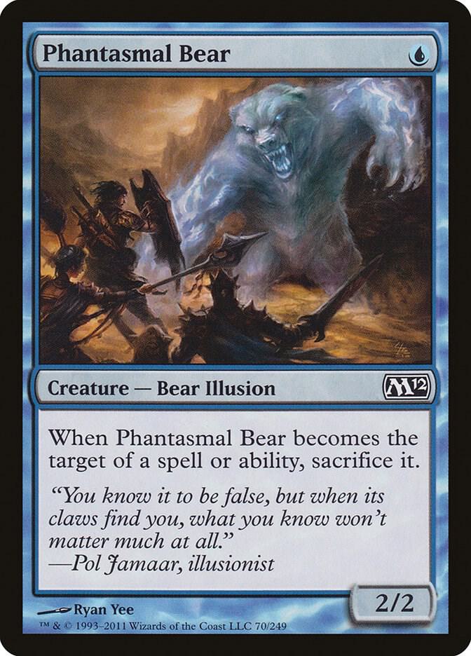 Phantasmal Bear 70 (Magic 2012 (M12))  | Good Games Adelaide SA