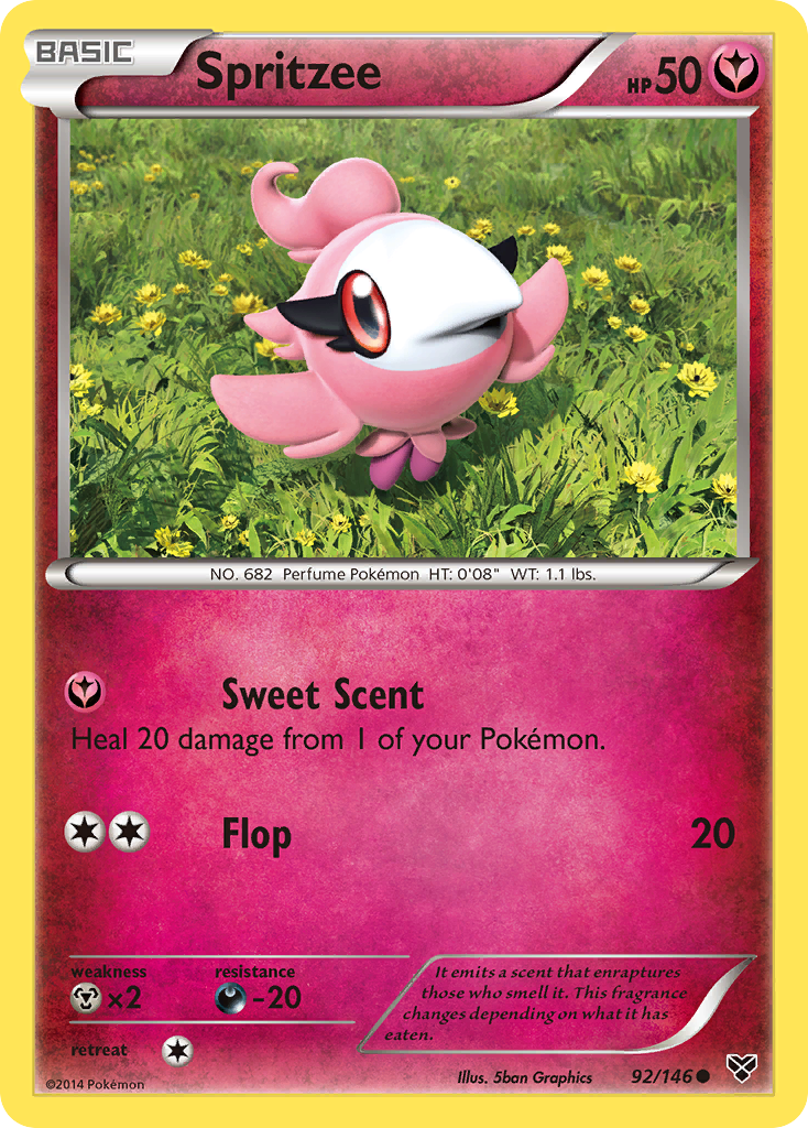 Spritzee (92/146) [XY: Base Set] | Good Games Adelaide SA