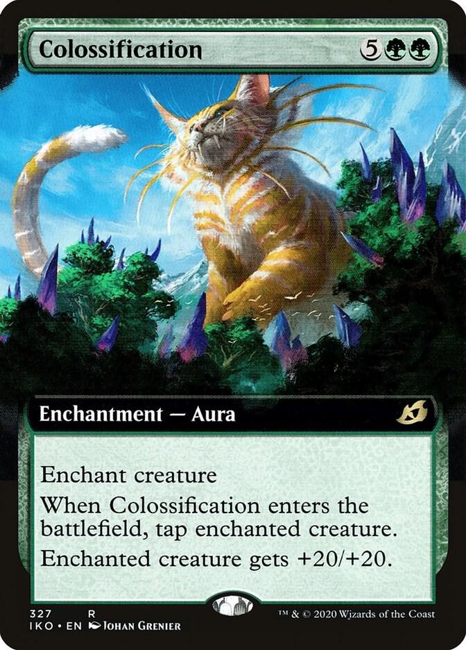 Colossification 327 (Ikoria: Lair of Behemoths)  - Foil | Good Games Adelaide SA