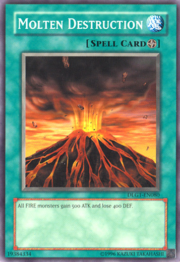 Molten Destruction [DLG1-EN080] Common | Good Games Adelaide SA