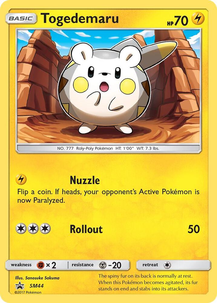 Togedemaru SM44 (SM Promos)  - Holofoil | Good Games Adelaide SA