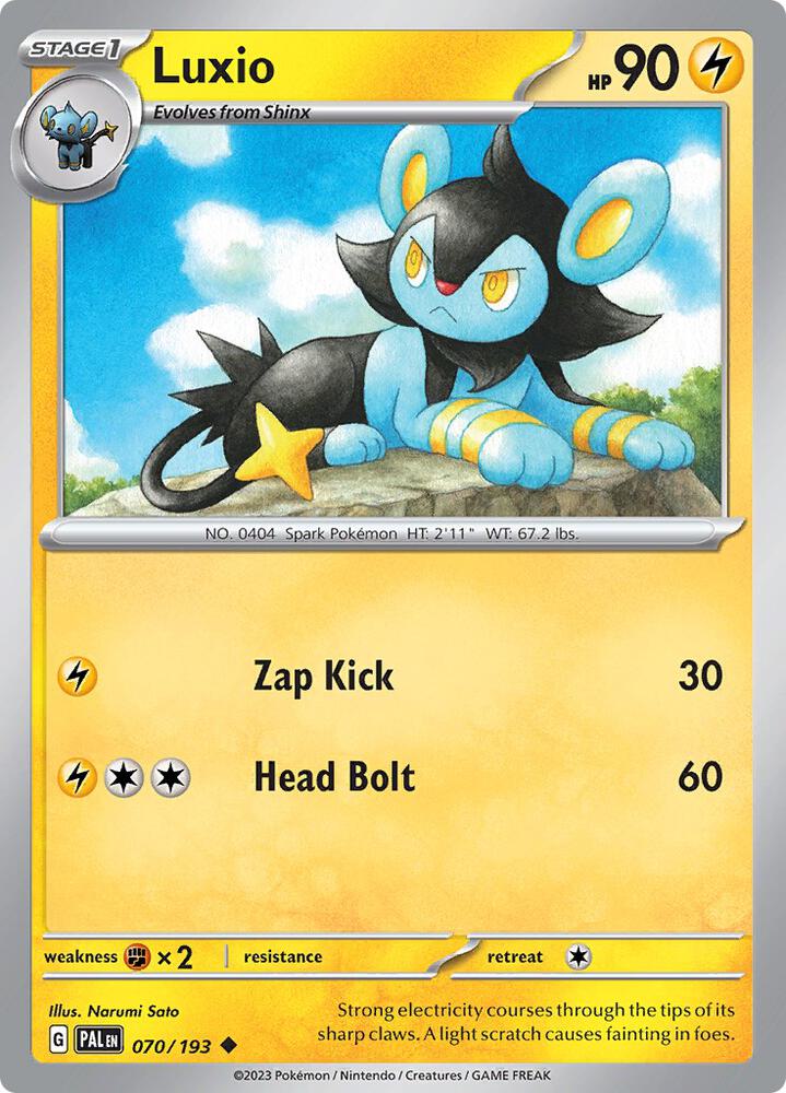 Luxio 070/193 (SV02: Paldea Evolved)  | Good Games Adelaide SA