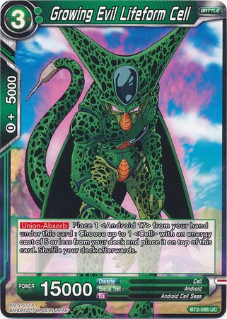 Growing Evil Lifeform Cell [BT2-086] | Good Games Adelaide SA