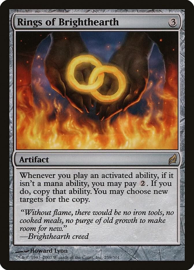 Rings of Brighthearth 259 (Lorwyn)  - Foil | Good Games Adelaide SA