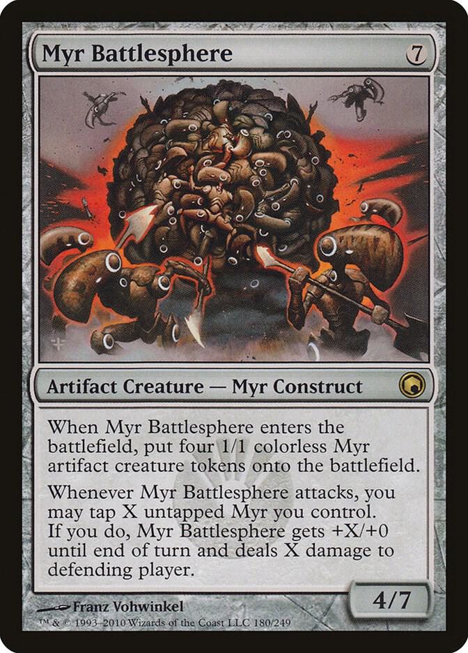 Myr Battlesphere 180 (Scars of Mirrodin)  - Foil | Good Games Adelaide SA