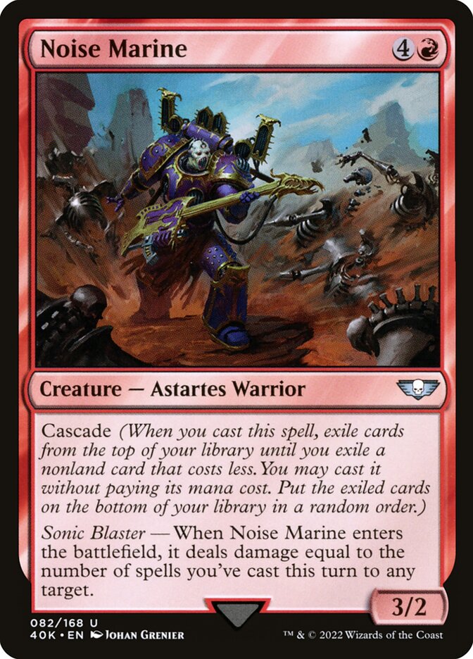 Noise Marine 82 (Universes Beyond: Warhammer 40,000)  | Good Games Adelaide SA