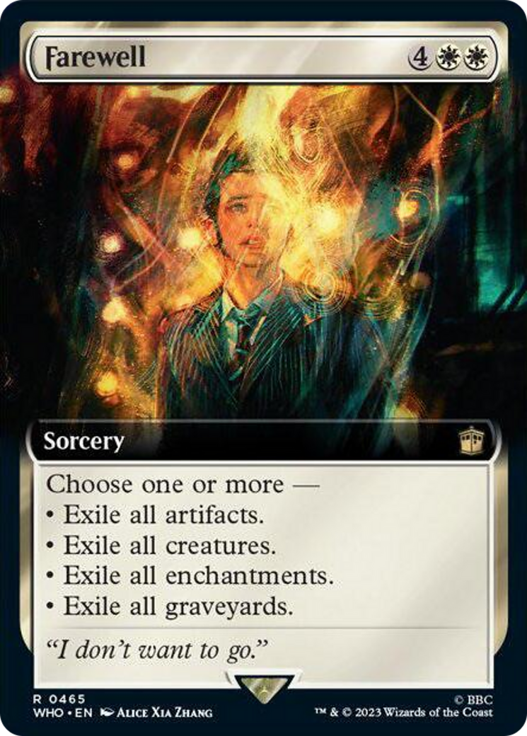 Farewell (Extended Art) [Doctor Who] | Good Games Adelaide SA
