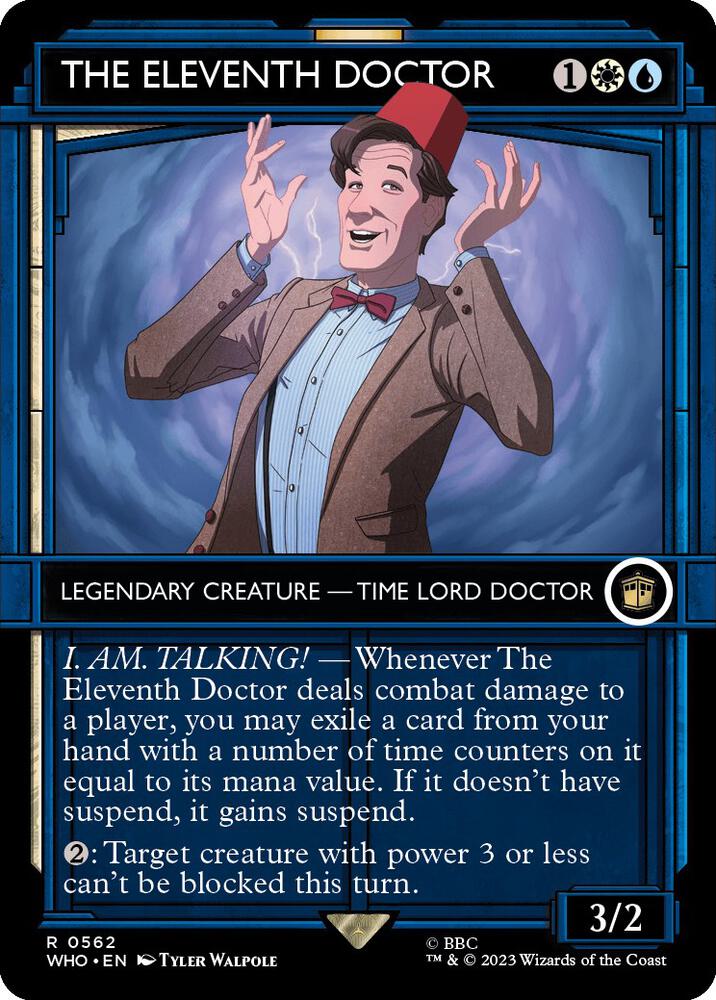 The Eleventh Doctor 562 (Universes Beyond: Doctor Who)  - Foil | Good Games Adelaide SA