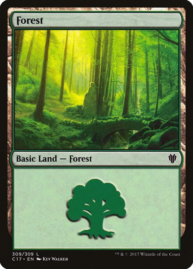 Forest 309 (Commander 2017)  | Good Games Adelaide SA