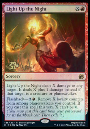 Light Up the Night [Innistrad: Midnight Hunt Prerelease Promos] | Good Games Adelaide SA