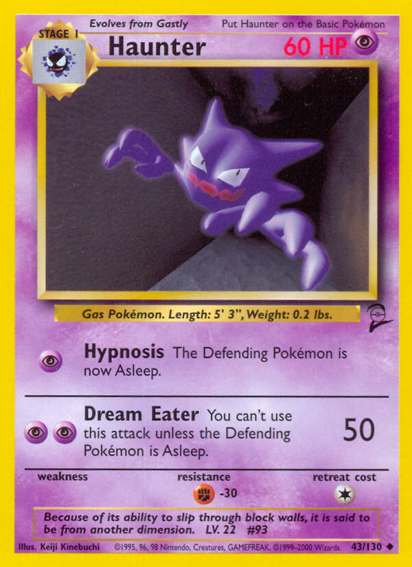 Haunter (43/130) [Base Set 2] | Good Games Adelaide SA
