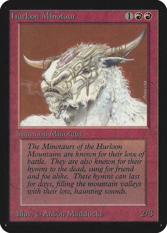 Hurloon Minotaur  (Alpha Edition)  | Good Games Adelaide SA