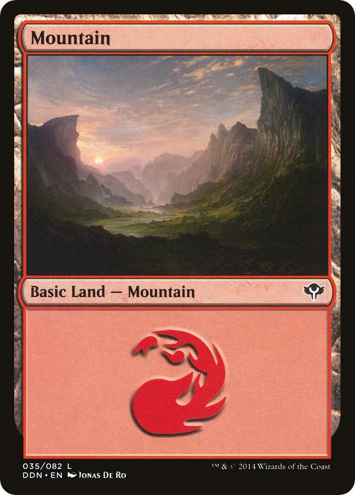 Mountain 035 35 (Duel Decks: Speed vs. Cunning)  | Good Games Adelaide SA
