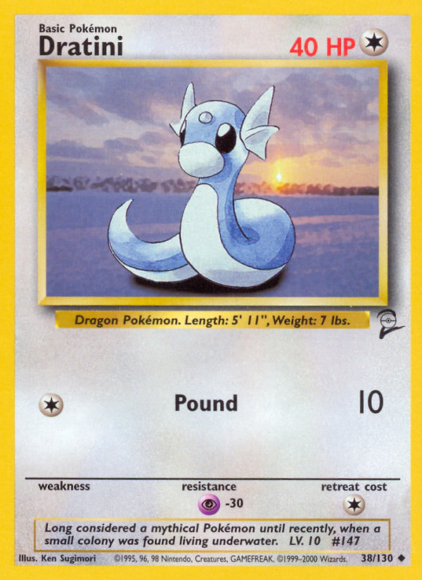Dratini (38/130) [Base Set 2] | Good Games Adelaide SA