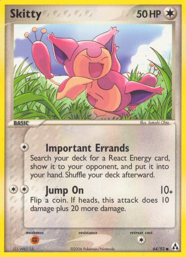 Skitty (64/92) [EX: Legend Maker] | Good Games Adelaide SA