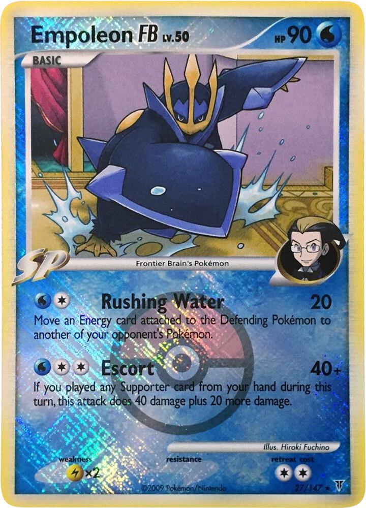 Empoleon FB 27 147 League Promo 027/147 (League & Championship Cards)  - Reverse Holofoil | Good Games Adelaide SA