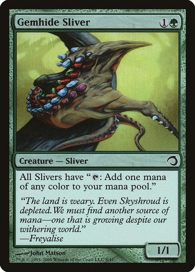 Gemhide Sliver 8 (Premium Deck Series: Slivers)  - Foil | Good Games Adelaide SA