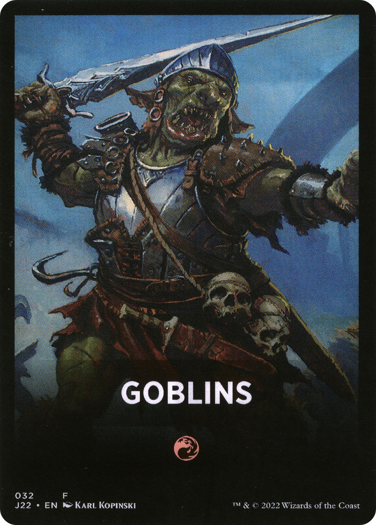 Goblins Theme Card [Jumpstart 2022 Front Cards] | Good Games Adelaide SA