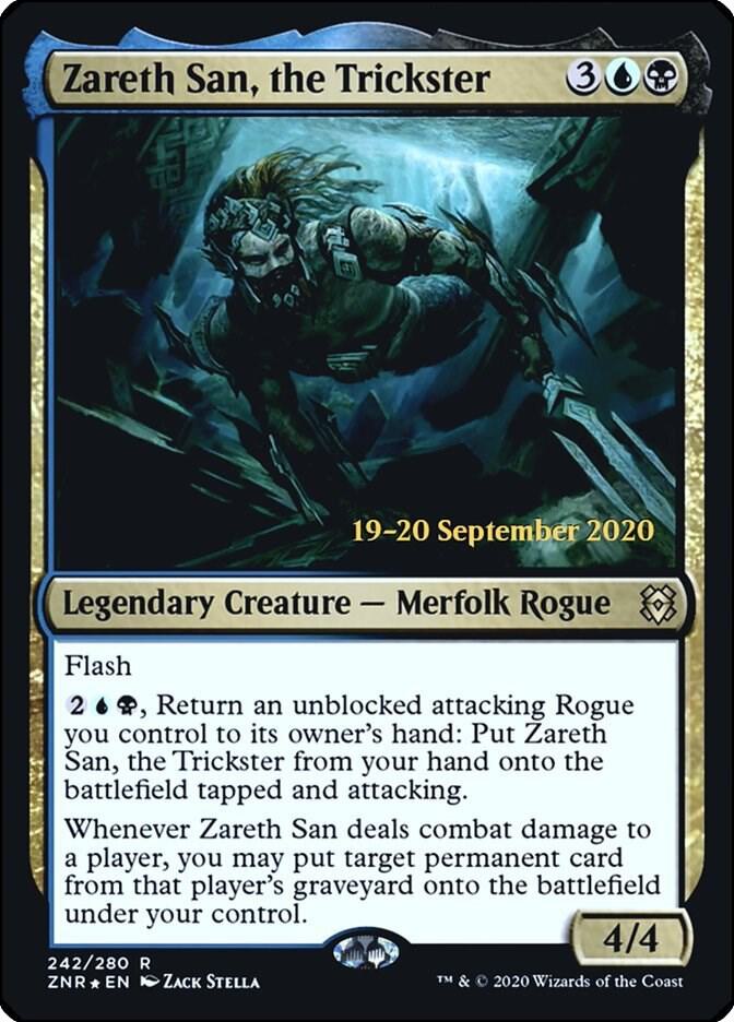 Zareth San the Trickster 242 (Prerelease Cards)  - Foil | Good Games Adelaide SA