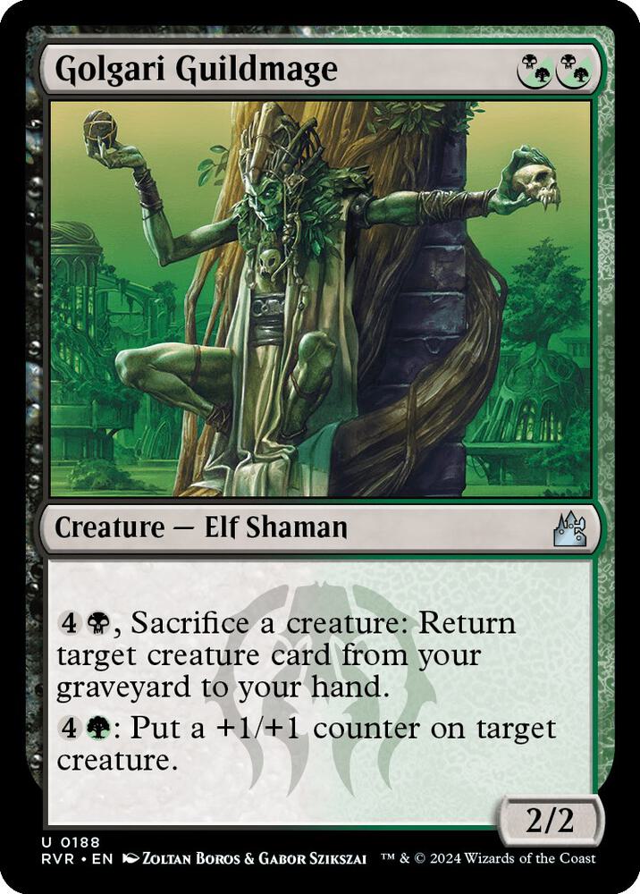 Golgari Guildmage 188 (Ravnica Remastered)  - Foil | Good Games Adelaide SA