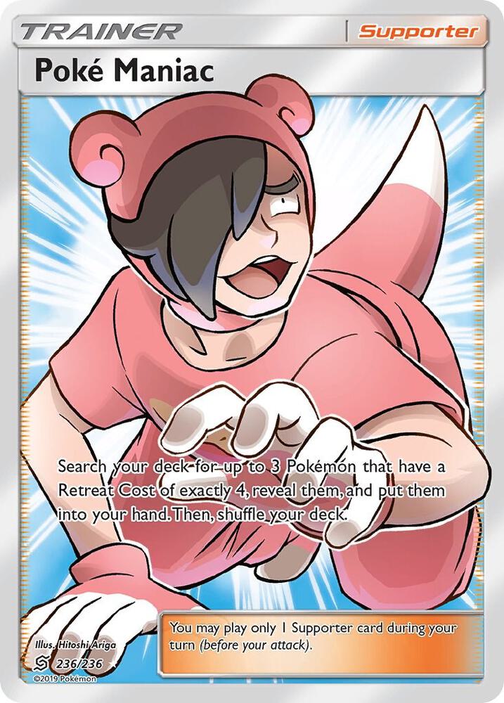 Poke Maniac Full Art 236/236 (SM - Unified Minds)  - Holofoil | Good Games Adelaide SA