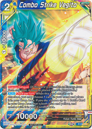 Combo Strike Vegito (Shop Tournament: Assault of Saiyans) (P-133) [Promotion Cards] | Good Games Adelaide SA