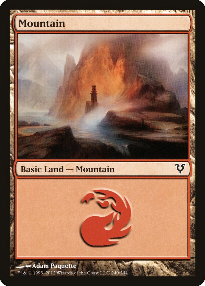 Mountain (240) [Avacyn Restored] | Good Games Adelaide SA