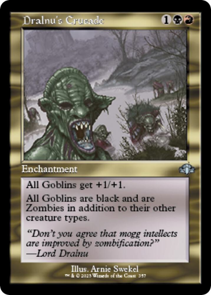 Dralnus Crusade Retro Frame 357 (Dominaria Remastered)  | Good Games Adelaide SA